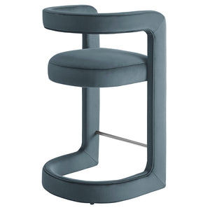 Winslow Performance Velvet Counter Stool by Modway