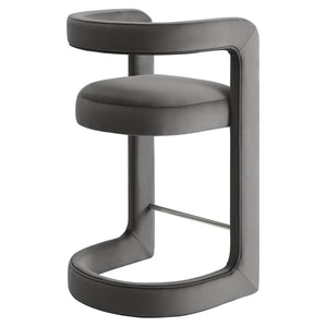 Winslow Performance Velvet Counter Stool by Modway