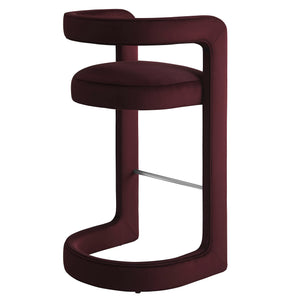 Winslow Performance Velvet Bar Stool by Modway