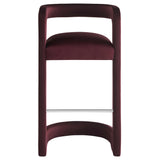 Winslow Performance Velvet Bar Stool by Modway