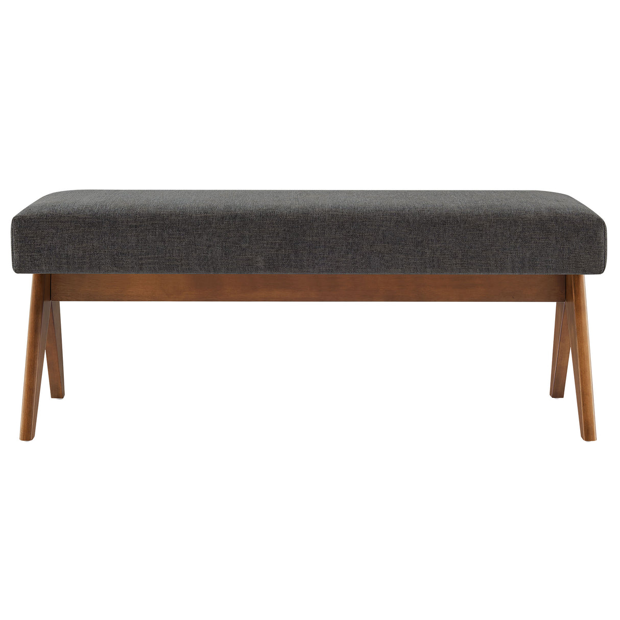 Lyra 47" Fabric Upholstered Bench by Modway