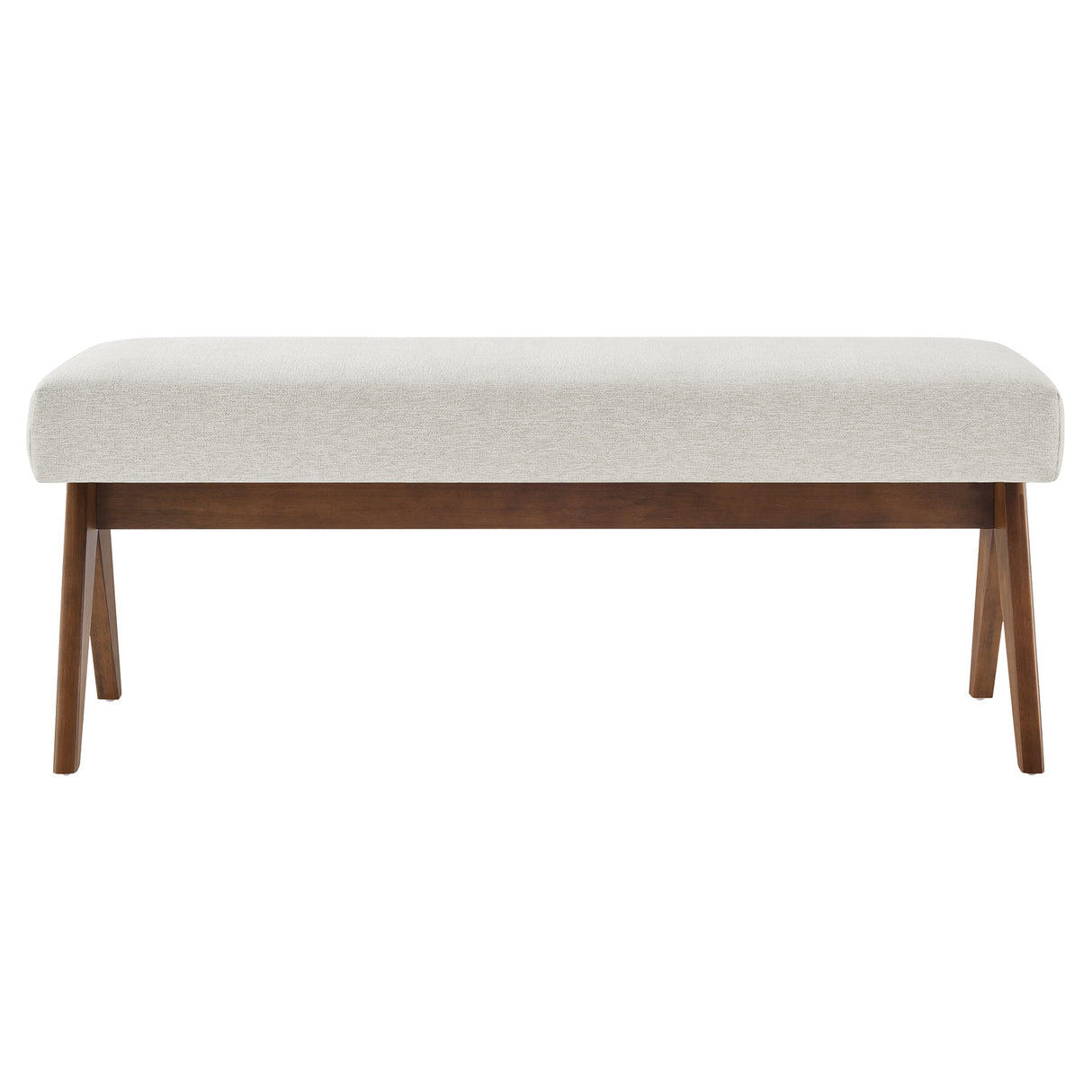 Lyra 47" Fabric Upholstered Bench by Modway