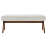 Lyra 47" Fabric Upholstered Bench by Modway