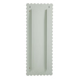 Emmeline Scalloped Rectangle Floor Mirror by Modway