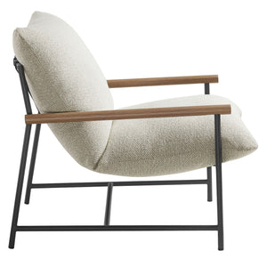 Raya Outdoor Patio Boucle Sling Lounge Chair by Modway