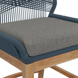 Wellspring Outdoor Patio Teak and Rope Counter Stool by Modway