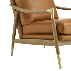 Langford Vegan Leather Accent Armchair by Modway