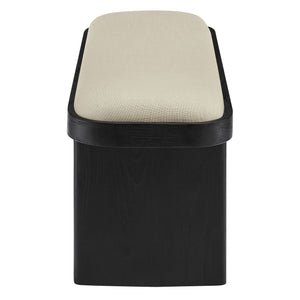 Iver 43" Upholstered Wood Accent Bench by Modway
