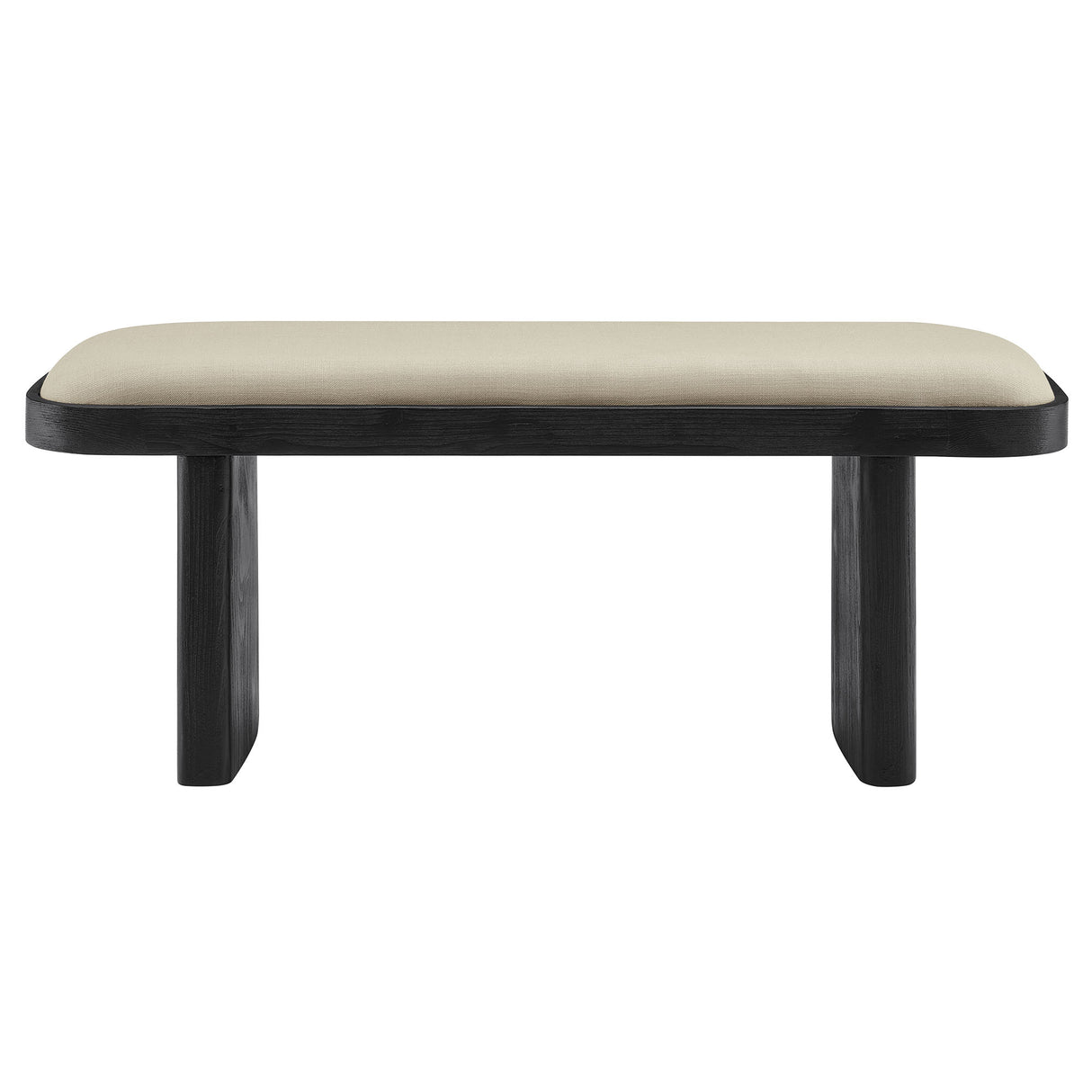 Iver 43" Upholstered Wood Accent Bench by Modway