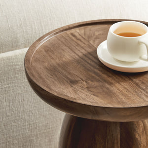 Holloway Round Wood Side Table by Modway