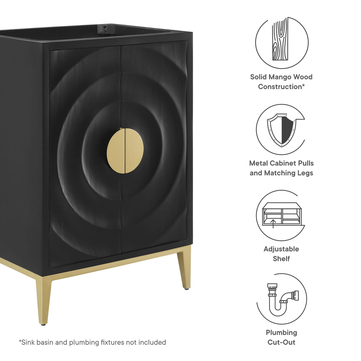 Beau 24" Bathroom Vanity Cabinet