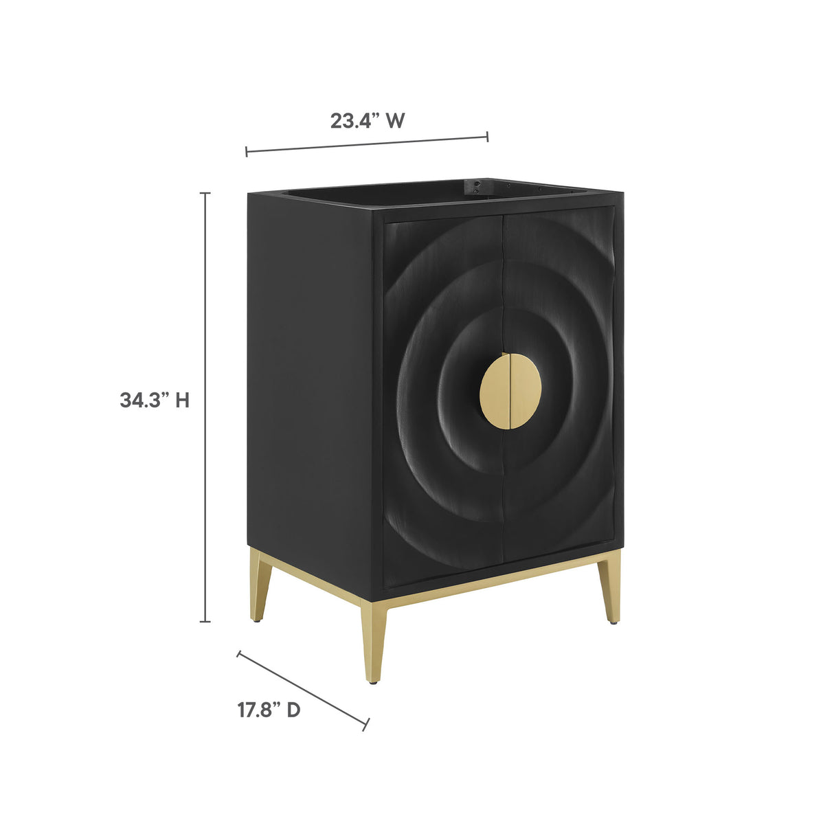 Beau 24" Bathroom Vanity Cabinet