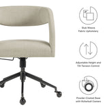 Pinnacle Upholstered Office Chair by Modway