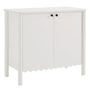 Emmeline 35" 2-Door Scalloped Sideboard Cabinet by Modway
