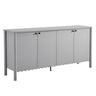 Emmeline 66" 4-Door Scalloped Sideboard Cabinet by Modway
