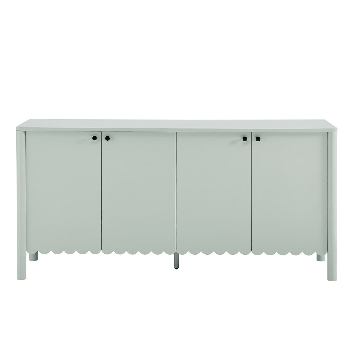 Emmeline 66" 4-Door Scalloped Sideboard Cabinet by Modway