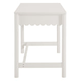 Emmeline 1-Drawer Scallop Writing Desk by Modway