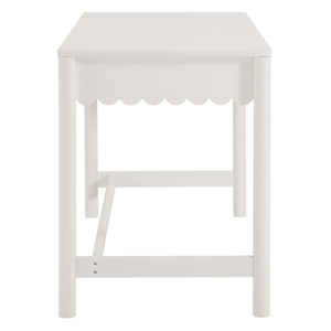 Emmeline 1-Drawer Scallop Writing Desk by Modway