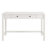 Emmeline 1-Drawer Scallop Writing Desk by Modway