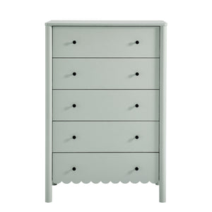 Emmeline Scalloped 5-Drawer Chest by Modway