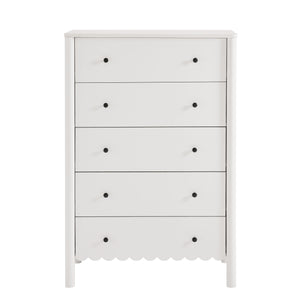 Emmeline Scalloped 5-Drawer Chest by Modway