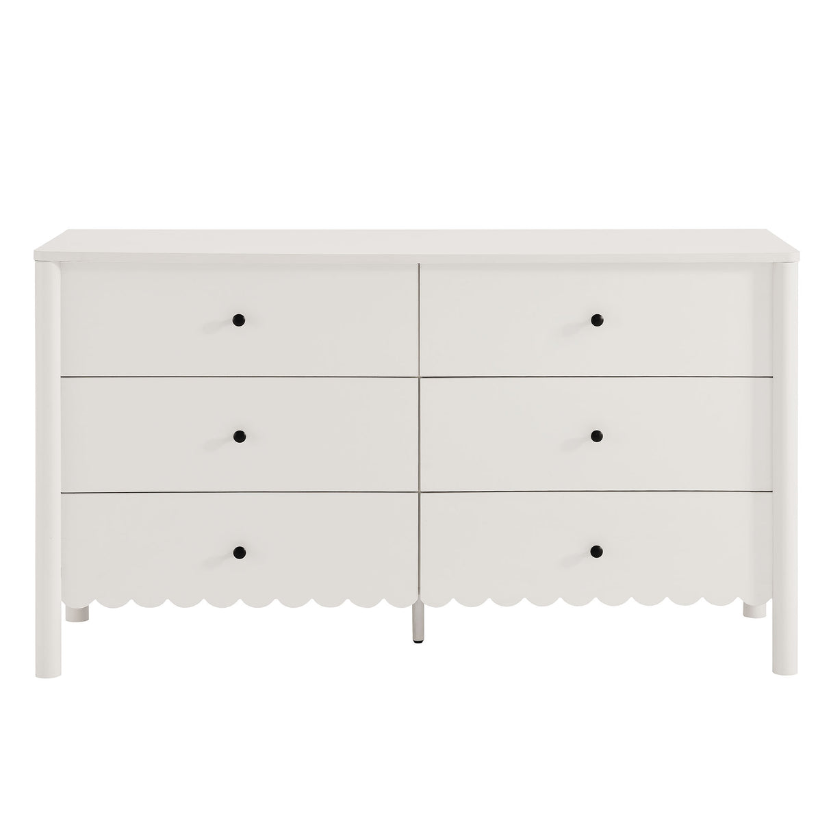 Emmeline Scalloped 6-Drawer Dresser by Modway