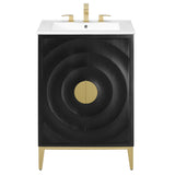 Beau 24" Wood Bathroom Vanity with Basin by Modway