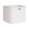 Zia 24" Wall-Mount Bathroom Vanity with Marble Sink by Modway