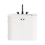 Zia 24" Wall-Mount Bathroom Vanity with Marble Sink by Modway