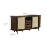 Reid 63" Curved Sideboard by Modway