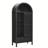 Vaughn 71" Arched Storage Display Cabinet by Modway