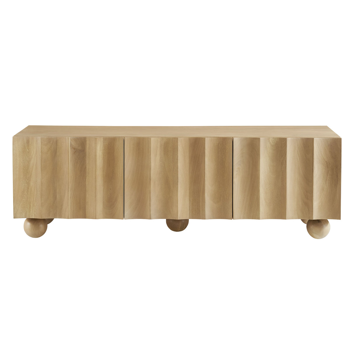 Sorren Scalloped 54" Wood TV Stand by Modway