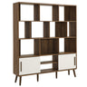 Transmit 59" Bookcase with Sliding Doors by Modway