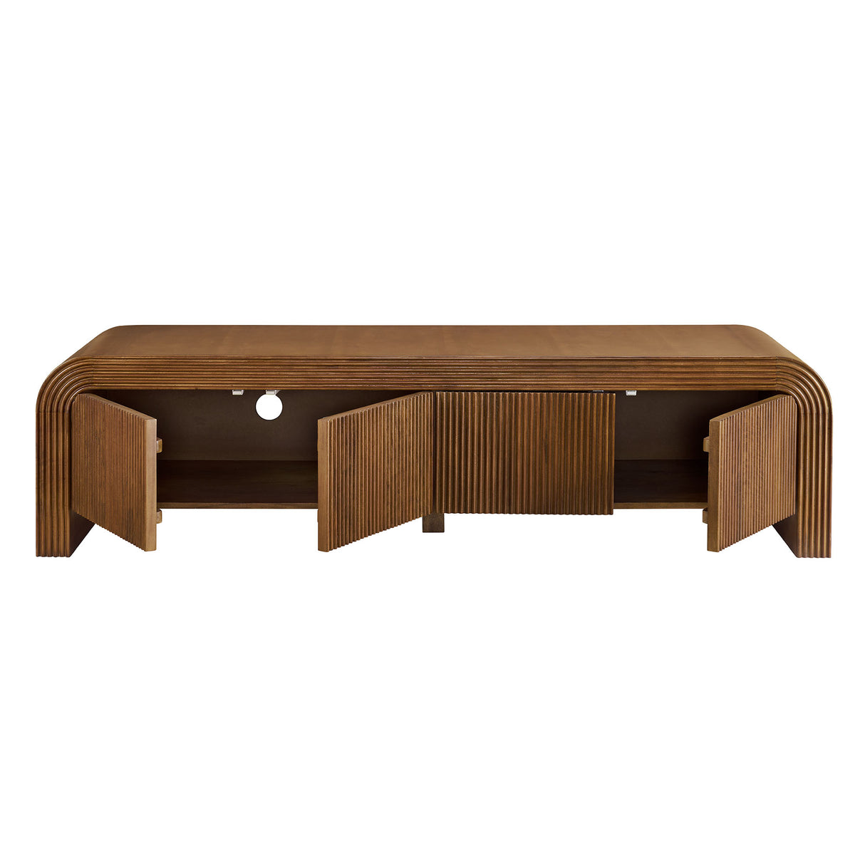 Waterflute 68" Fluted TV Stand by Modway