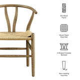 Amish 29" Wood Dining Chair by Modway