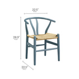 Amish 29" Wood Dining Chair by Modway