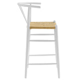 Amish Wood Bar Stool by Modway