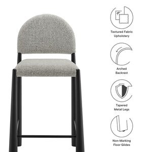 Hayley Upholstered Fabric Counter Stool by Modway