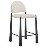 Hayley Upholstered Fabric Counter Stool by Modway