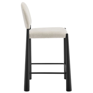Hayley Upholstered Fabric Counter Stool by Modway