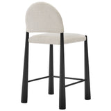 Hayley Upholstered Fabric Counter Stool by Modway