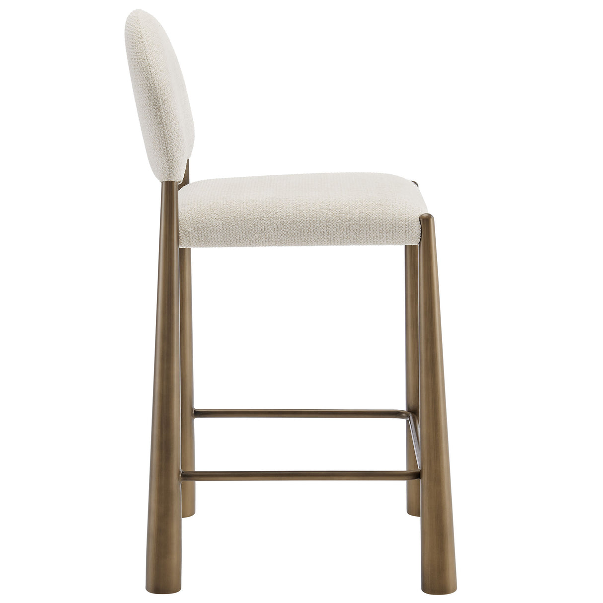 Hayley Upholstered Fabric Counter Stool by Modway