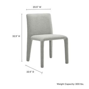 Rhodes Fabric Upholstered Dining Chair by Modway
