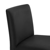 Rhodes Vegan Leather Upholstered Dining Chair by Modway