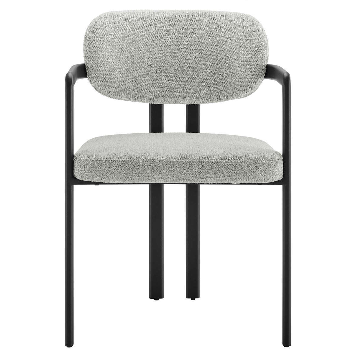 Elio Barrel Fabric and Metal Dining Chair by Modway