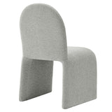 Junia Boucle Upholstered Armless Dining Chair by Modway