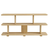 Lyle Sculptural 2-Tier Bookshelf by Modway