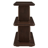 Lyle Sculptural 2-Tier Bookshelf by Modway