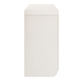 Dahlia Fluted and Scalloped Sideboard Storage Cabinet