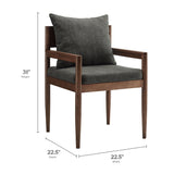 Remington Wood Dining Armchair by Modway